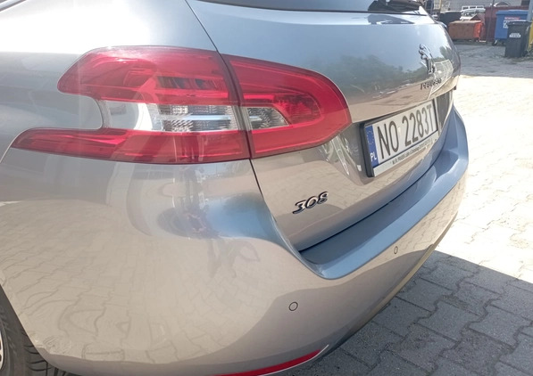 Peugeot 308 cena 25900 przebieg: 273704, rok produkcji 2018 z Olsztyn małe 172